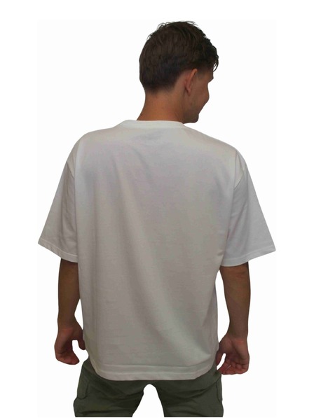 Meatfly Meatfly tricou unisex Big Shock Krajdos White