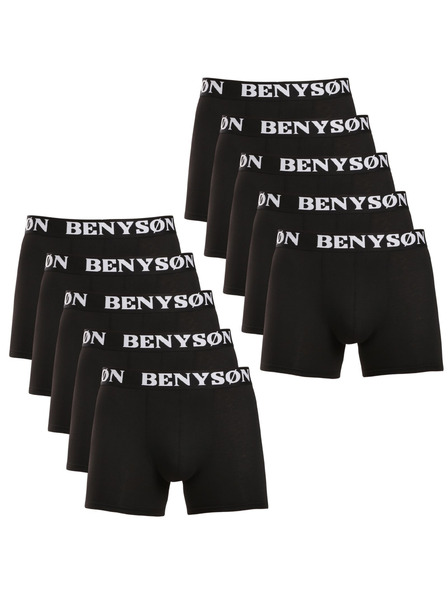 Benysøn Set de zece - boxeri bărbați Benysøn negri (4004/4004)