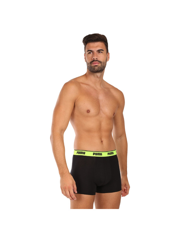 Puma Set de trei - boxeri bărbați Puma negri