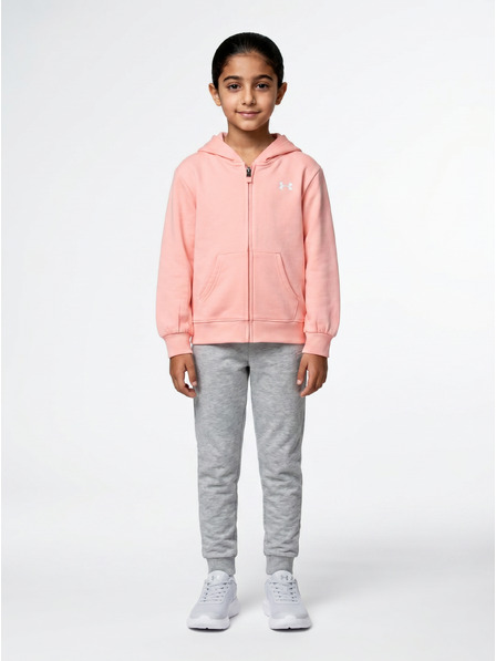 Under Armour Set pentru fete Under Armour UA CHEST LOGO HOODY SET