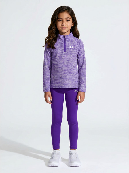 Under Armour Set pentru fete Under Armour UA 1/4 ZIP LEGGING SET-BLU