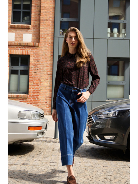 Moodo Blugi culotte albastru închis Moodo