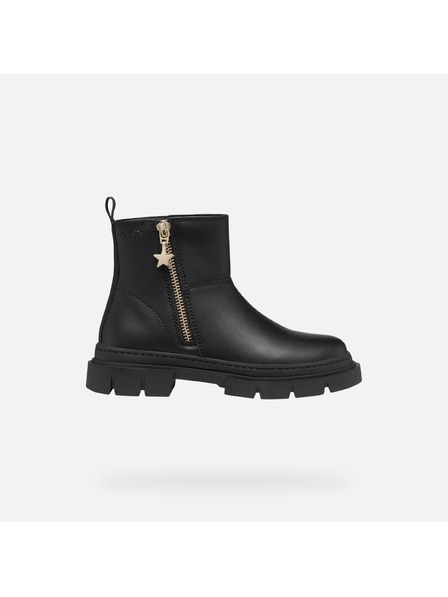 Geox Cizme negre pentru fete Geox Karsyn