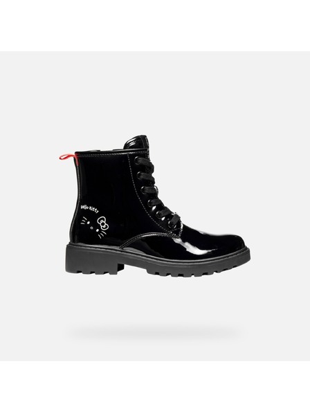 Geox Cizme de gleznă Geox Casey negre pentru fete