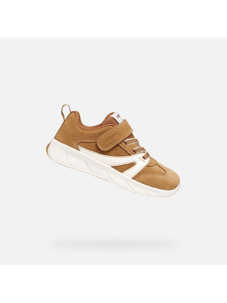 Geox Adidași barefoot maro deschis pentru băieți Geox Foot-run