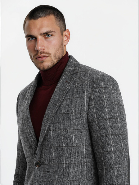 Ombre Clothing Sacou M166 – gri Ombre Clothing