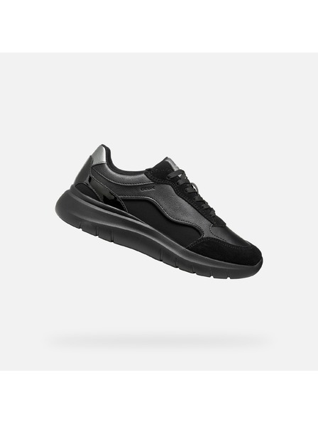 Geox Tenisi femei negri Geox Plummery