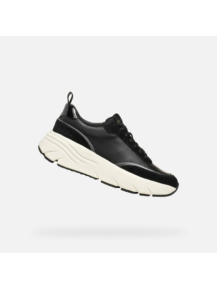 Geox Adidași Geox Diamanta negri, damă