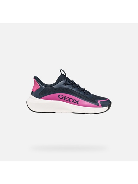 Geox Tenisi fete albastru închis Geox Pro-ran Fast in