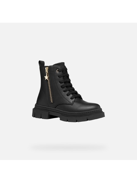 Geox Cizme negre pentru fete Geox Karsyn