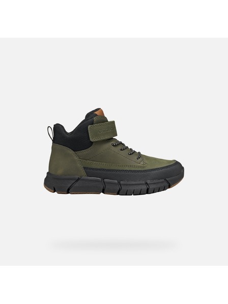 Geox Ghete băieți kaki Geox Flexyper