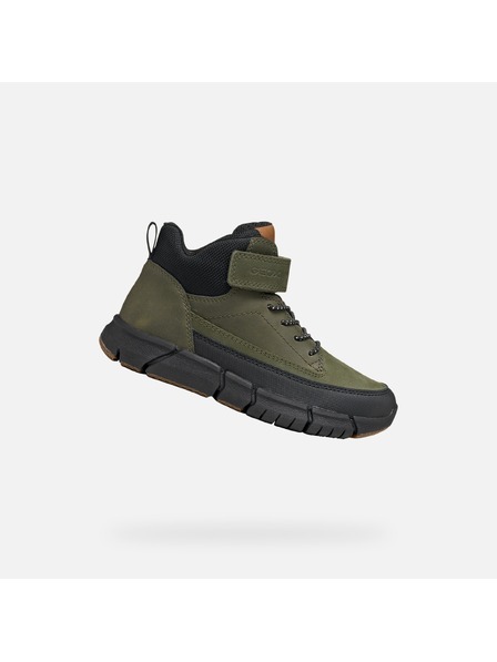 Geox Ghete băieți kaki Geox Flexyper