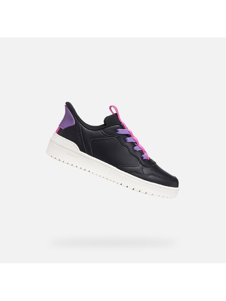 Geox Geox Washiba Fast In pantofi sport negri pentru băieți