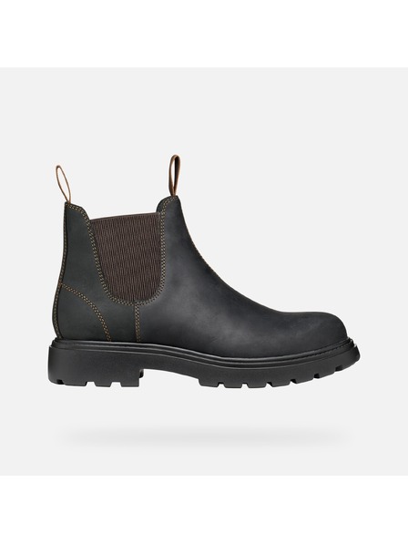 Geox Botine negre pentru bărbați Geox Spherica EC7