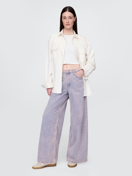 GAP Blugi baggy Rose Mist Pink GAP