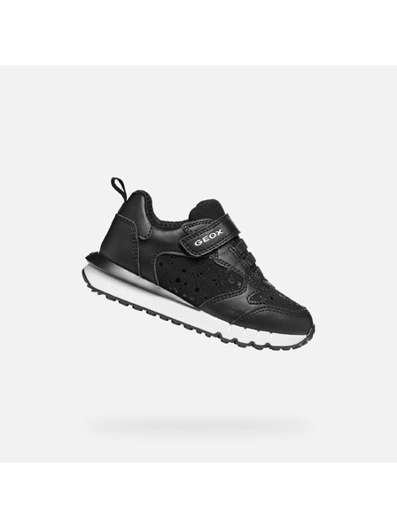Geox Adidași negri pentru fete Geox Fastics Girl
