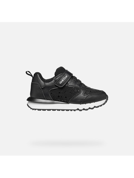 Geox Adidași negri pentru fete Geox Fastics Girl
