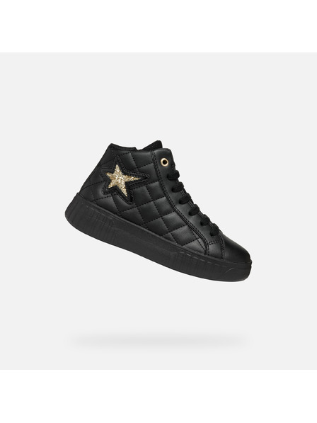 Geox Fete negre Geox Mikiroshi Girl cizme de gleznă