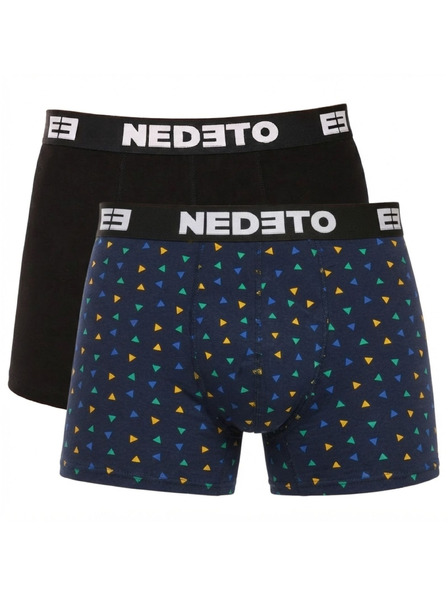 Nedeto Set de doi - boxeri bărbătești Nedeto multicolori