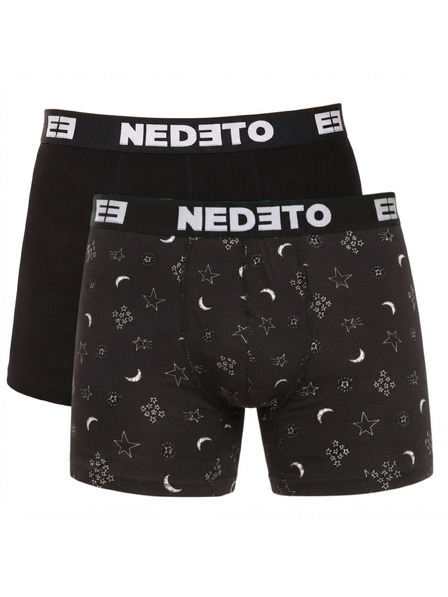 Nedeto Set de doi - boxeri bărbătești Nedeto multicolori