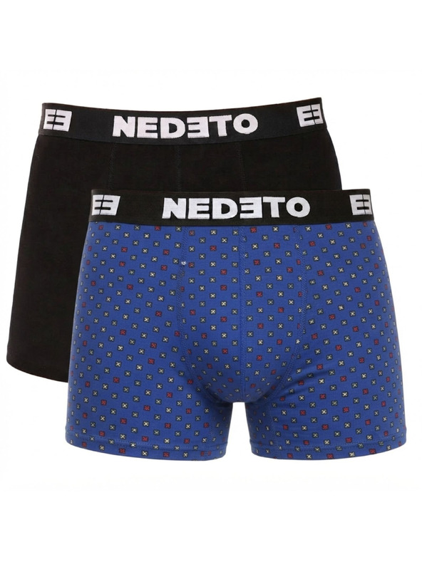Nedeto Set de doi - boxeri bărbătești Nedeto multicolori