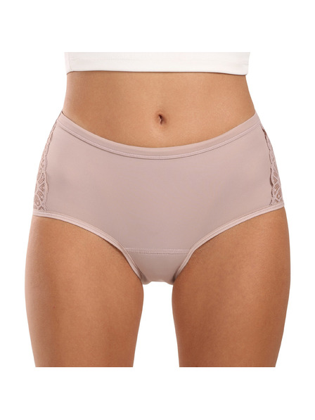 Maidenform Chiloți pentru menstruație Maidenform Moderate hipster bej