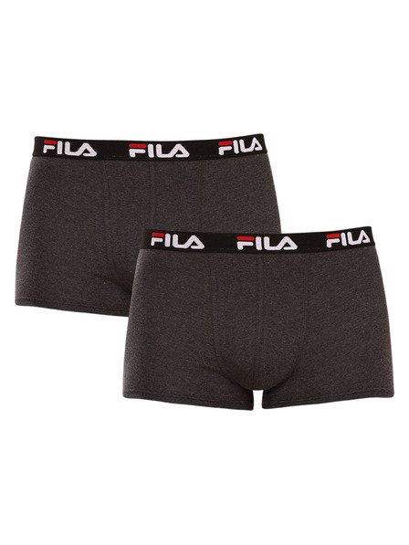 FILA Set de doi - boxeri pentru bărbați Fila gri (FU5141/2-248)
