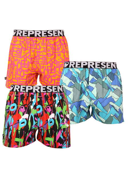 Represent Set de trei - trunchiuri pentru bărbați Represent exclusive Mike
