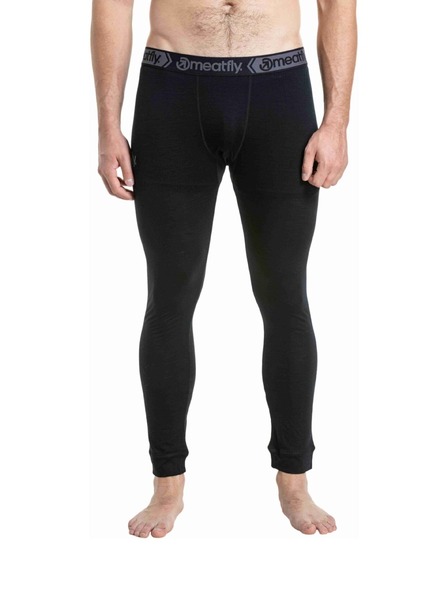Meatfly Pantaloni barbati merino Meatfly Nicolas Black