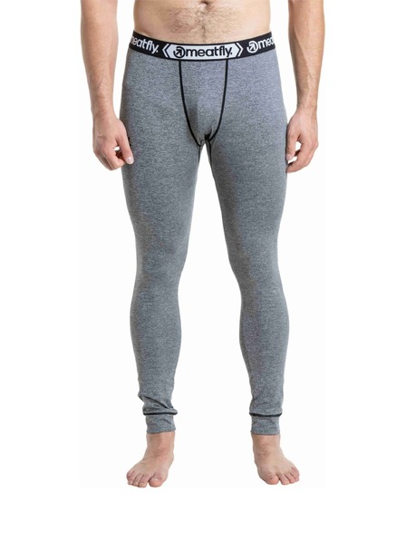 Meatfly Pantaloni barbati termici Meatfly Sloan Charcoal Heather