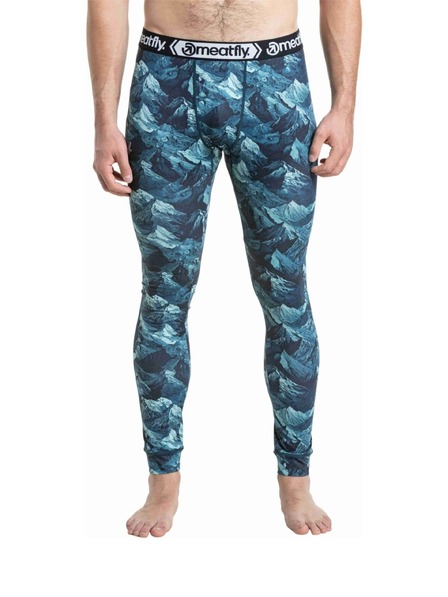 Meatfly Pantaloni barbati termici Meatfly Sloan Green Mountains