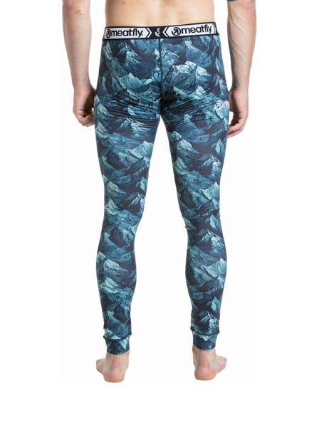Meatfly Pantaloni barbati termici Meatfly Sloan Green Mountains