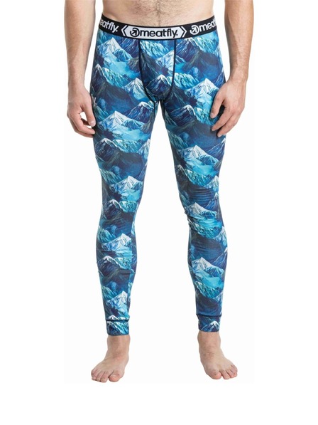 Meatfly Pantaloni barbati termici Meatfly Sloan Blue Mountains