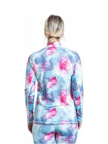 Meatfly Tricou dama termic Meatfly Esme Pink Flowers