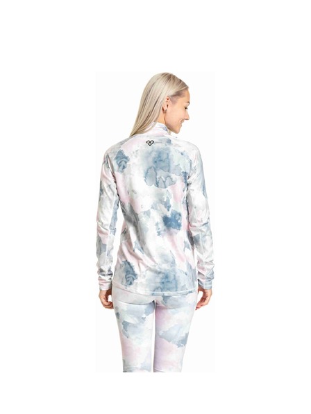 Meatfly Tricou dama termic Meatfly Esme Clouds Pink