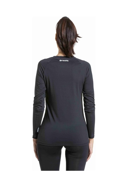Meatfly Tricou dama termic Meatfly Capa Black