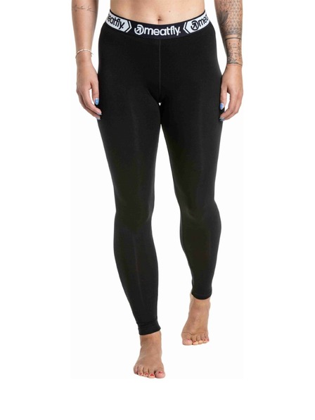 Meatfly Pantaloni dama merino Meatfly Flora Black