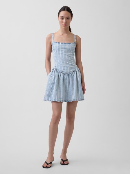 GAP Rochie mini din denim UltraSoft GAP
