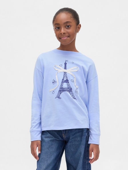 GAP Tricou oversize pentru copii Gap & Disney cu logo GAP