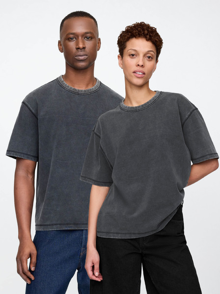 GAP Tricou crop Heavyweight unisex GAP