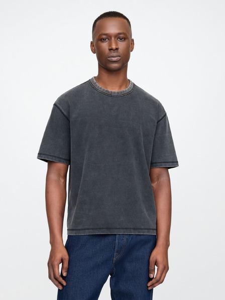 GAP Tricou crop Heavyweight unisex GAP