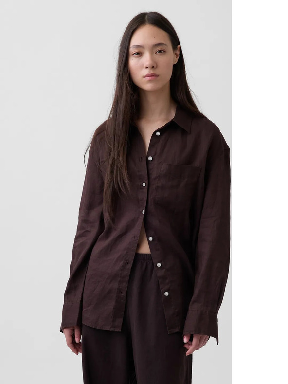 GAP Cămașă oversize din in GAP