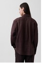 GAP Cămașă oversize din in GAP
