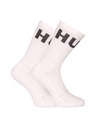 HUGO Set de trei - ciorapi HUGO înalți albi