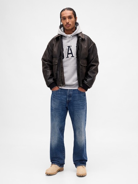 GAP Hanorac oversize Extra Heavyweight unisex cu logo GAP