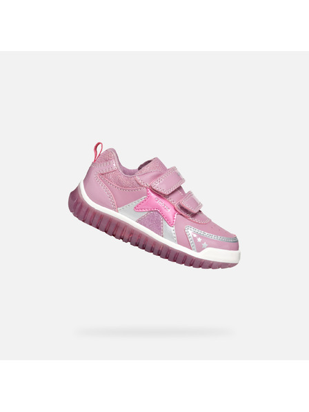 Geox Adidași Geox Lightyloo roz pentru fete