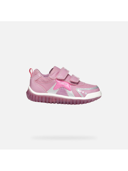 Geox Adidași Geox Lightyloo roz pentru fete