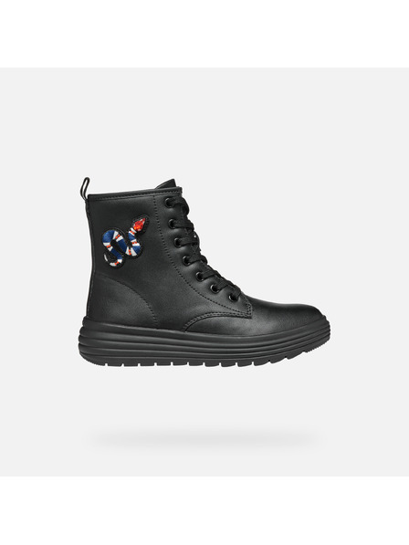 Geox Negru Fete Ghete de gleznă Geox Phaolae