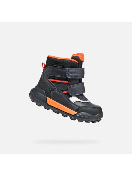 Geox Cizme de iarnă albastru închis pentru băieți Geox Trekkyup