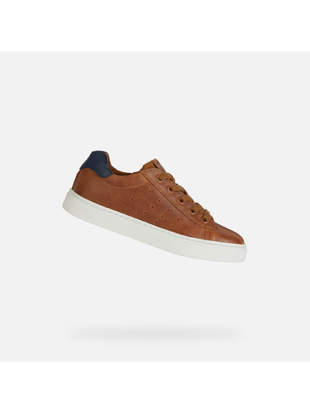 Geox Adidași maro deschis pentru băieți Geox Nashik